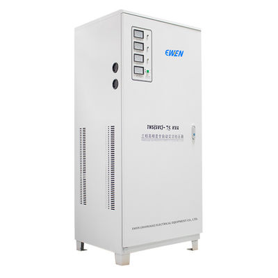 qualità  TNS(SVC)-75KVA AC Power Stabilizer Three Phase Automatic Voltage Regulator Stabilizers AVR 380V 230V 220V 400V 415V 440V 480V Fabbrica