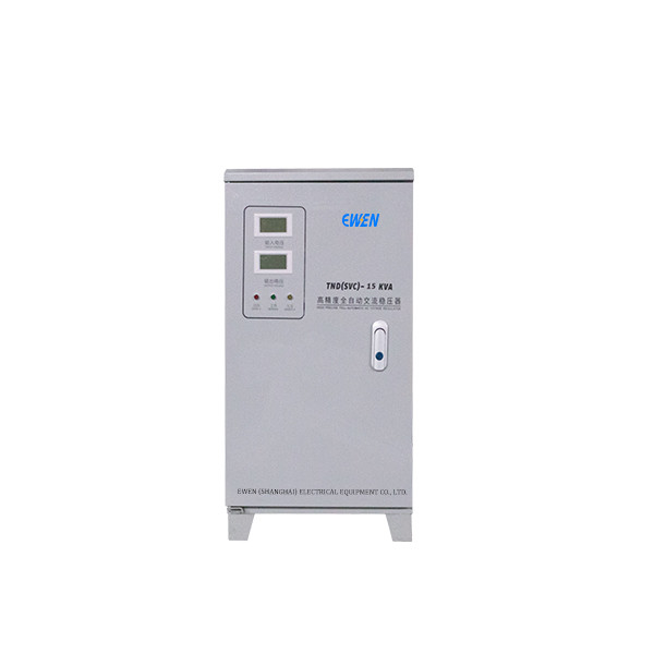 Vendita in fabbrica Stabilizzatore di tensione monofase 15KVA 220V 50HZ 60HZ con contatori digitali