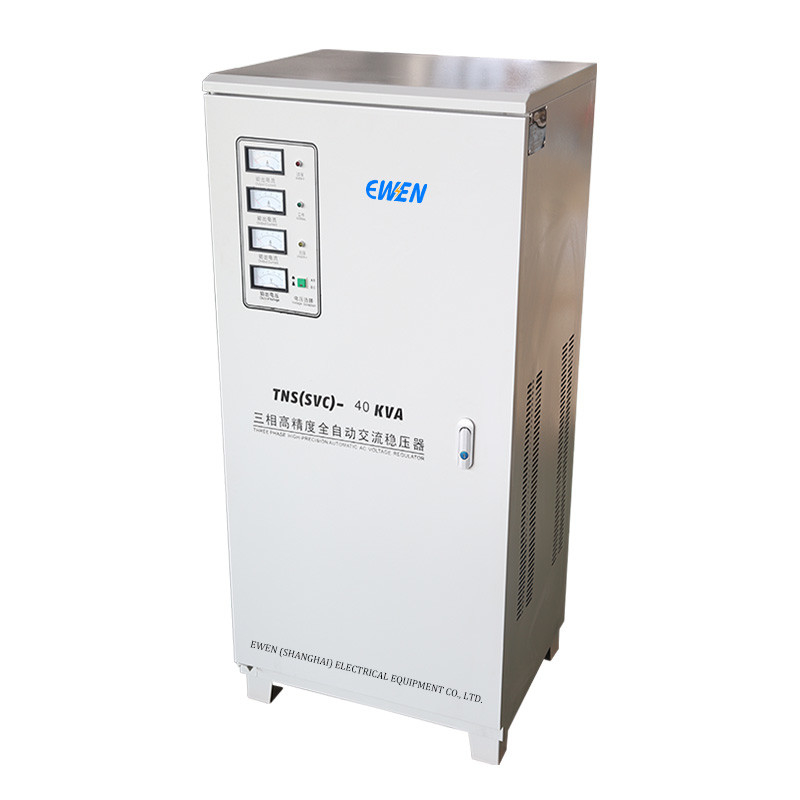 Vendita in fabbrica Stabilizzatore di tensione a tre fasi 40KVA Servo AVR a tre fasi Regulatore automatico di tensione 380V 415V 400V