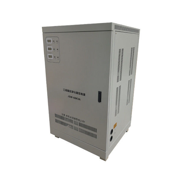 L'alta precisione ha purificato lo stabilizzatore di tensione di AVR 3 risparmio di fase 380V 60KVA Enegy