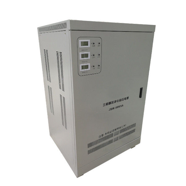 L'alta precisione ha purificato lo stabilizzatore di tensione di AVR 3 risparmio di fase 380V 60KVA Enegy