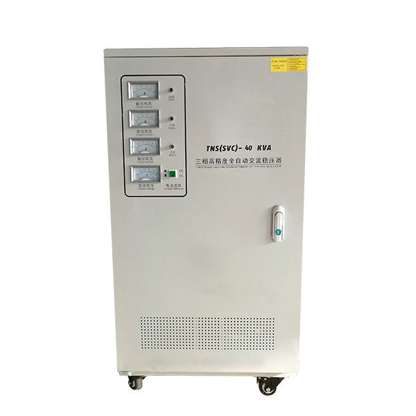 Materiale trifase della bobina del rame dello stabilizzatore 40KVA di tensione di alta precisione