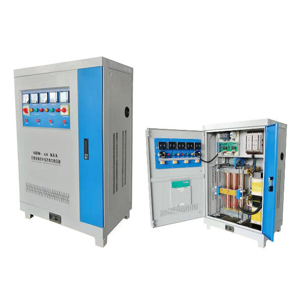 Stabilizzatore/regolatore compensativi automatici di tensione di industriale trifase di CA di SBW-60KVA